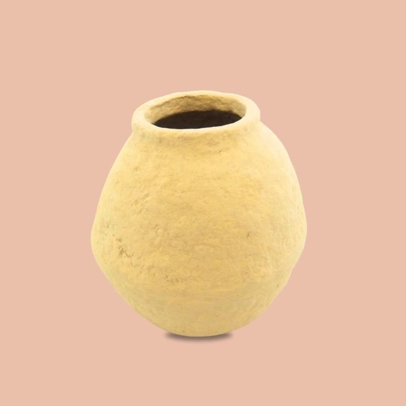 11-4.jpg Paper Mache Vase - Image 1