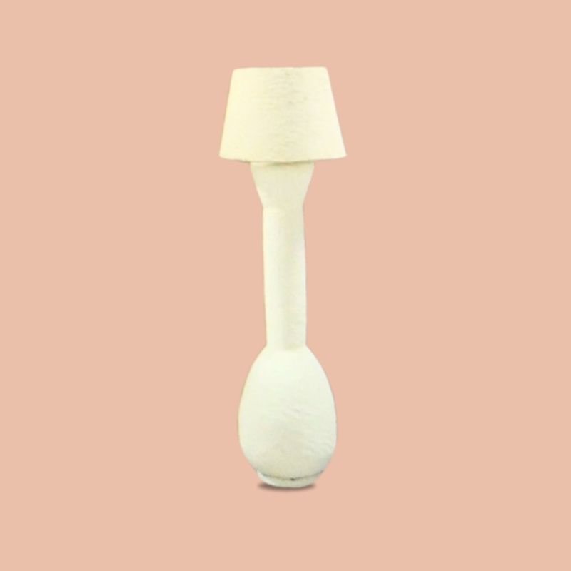 62-1-1.jpg Paper Mache Floor Lamp - Image 1