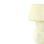 Paper Mache Floor Lamp and Table Lamp - Image 5